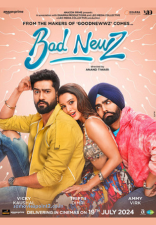 Bad Newz 2024 Full Movie Download Free HD WEB-DL